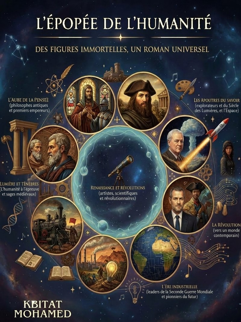 Couverture L'Épopée de l'Humanité